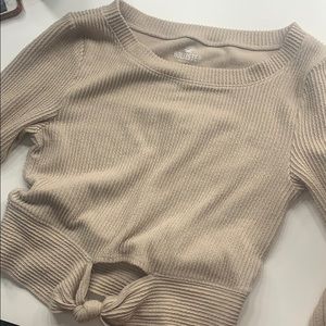 Tan Long sleeve from holister